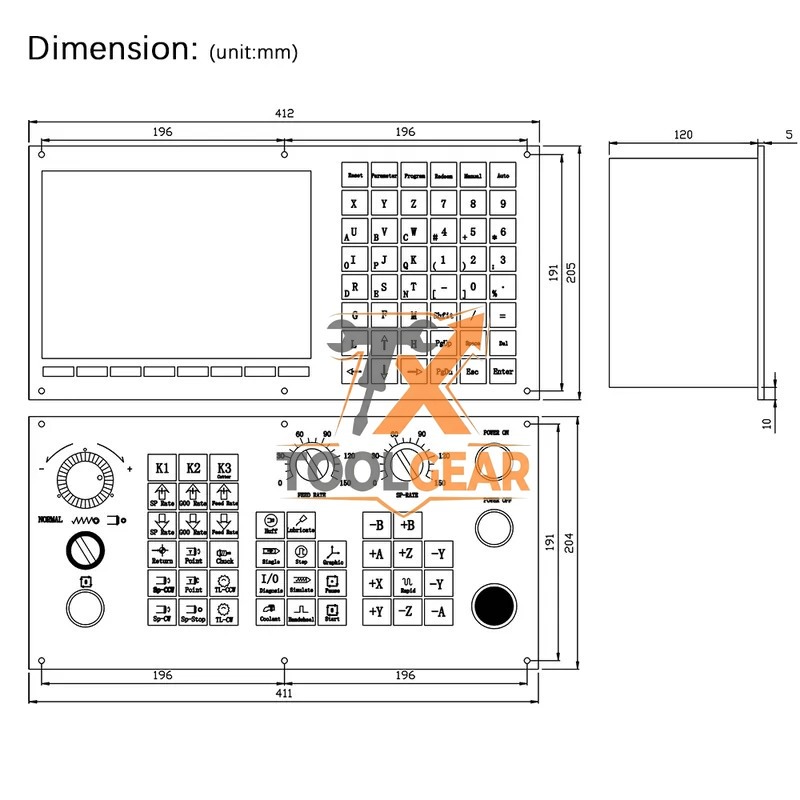 Cnc Milling Machine - 2026China*Factory* Szgh 3 Axis CNC Milling