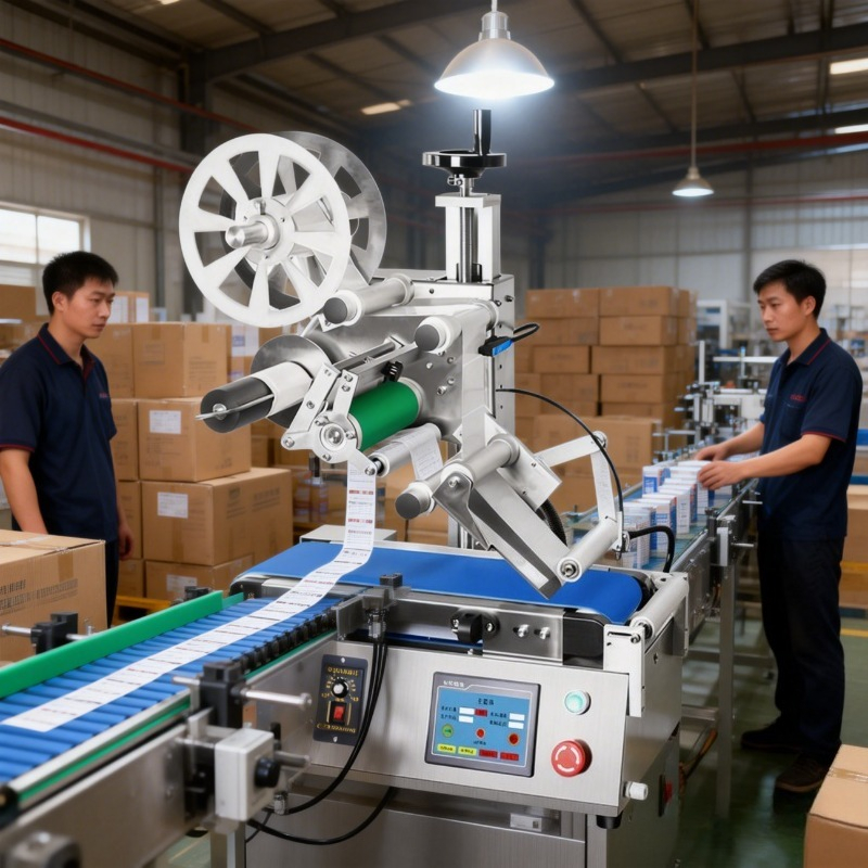 Industrial Print & Laser Inc - Industrial Machines Flat Labeling Machine Automatic