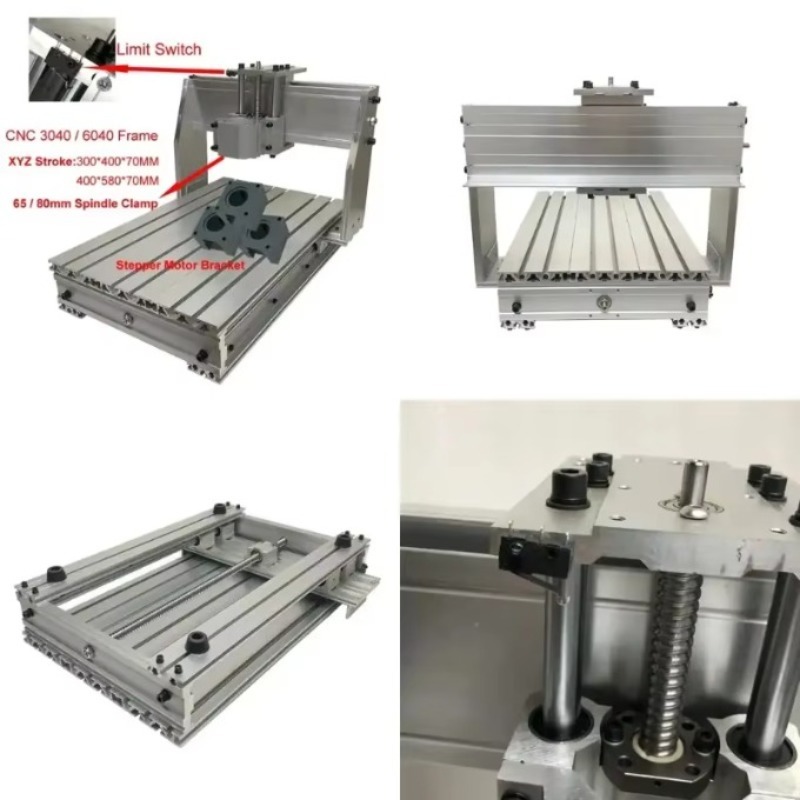 Cnc Milling Machine - Aluminum CNC 3040 6040 Frame Kit