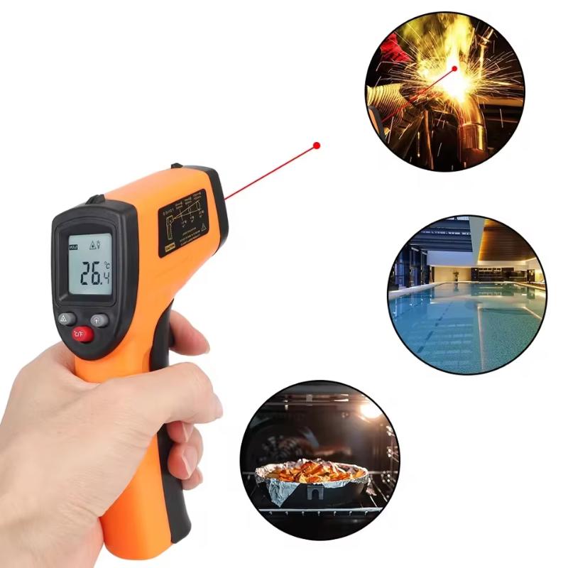 【BA】Infrared  With Laser Posit - đánh giá và giá Industrial Laser Thermometer