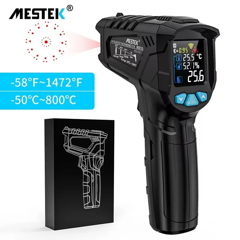 Industrial Thermometer  IR01D  - đánh giá và giá Industrial Laser Thermometer