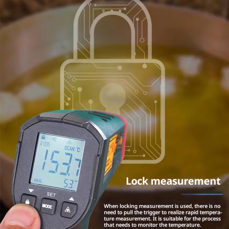 UNI-T UT306S UT306C Digital Th - đánh giá và giá Industrial Laser Thermometer