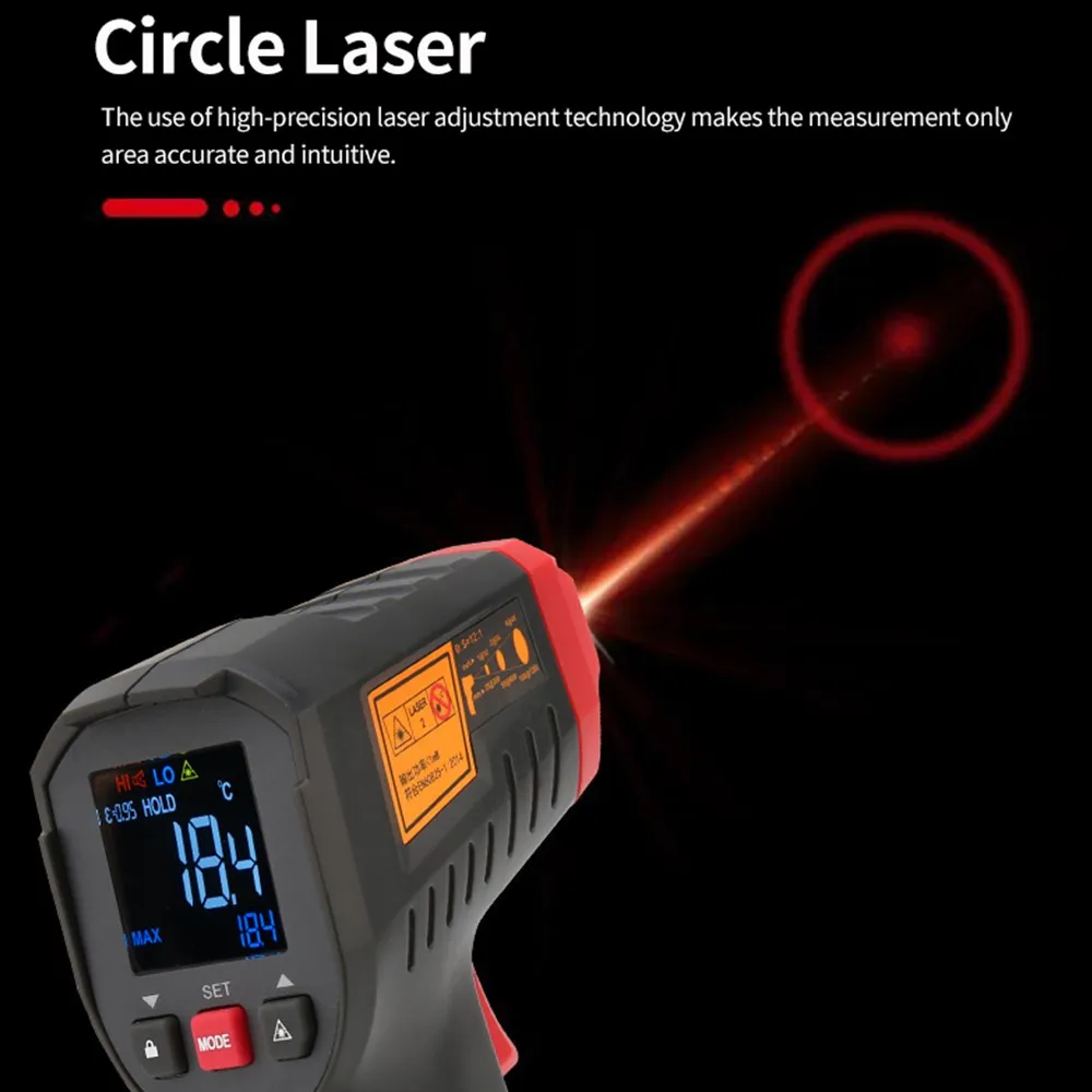 UNI-T UT306S UT306C Digital Th - đánh giá và giá Industrial Laser Thermometer