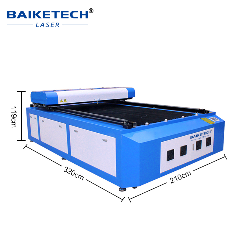 BK‑K1325 100W CO2 Laser Cuttin - đánh giá và giá Co2 Laser Engraving Machine