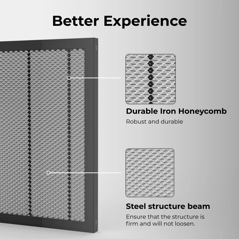 TOOCAA Honeycomb Working Table - đánh giá và giá Co2 Laser Engraving Machine