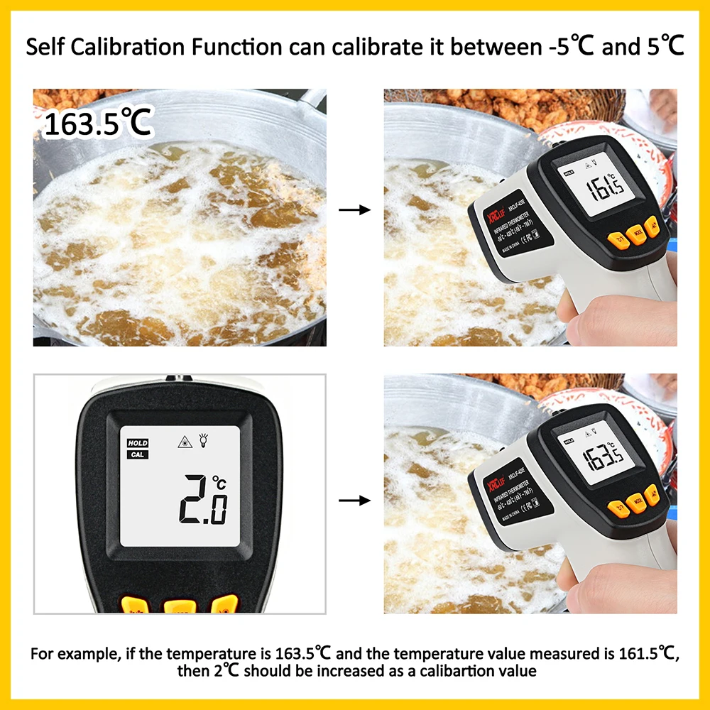 XRCLIF Infrared Thermometer No - đánh giá và giá Industrial Laser Thermometer