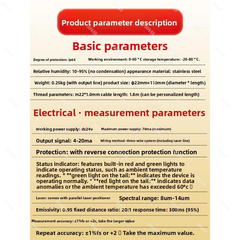 Infrared Temperature Sensor Th - đánh giá và giá Industrial Laser Thermometer