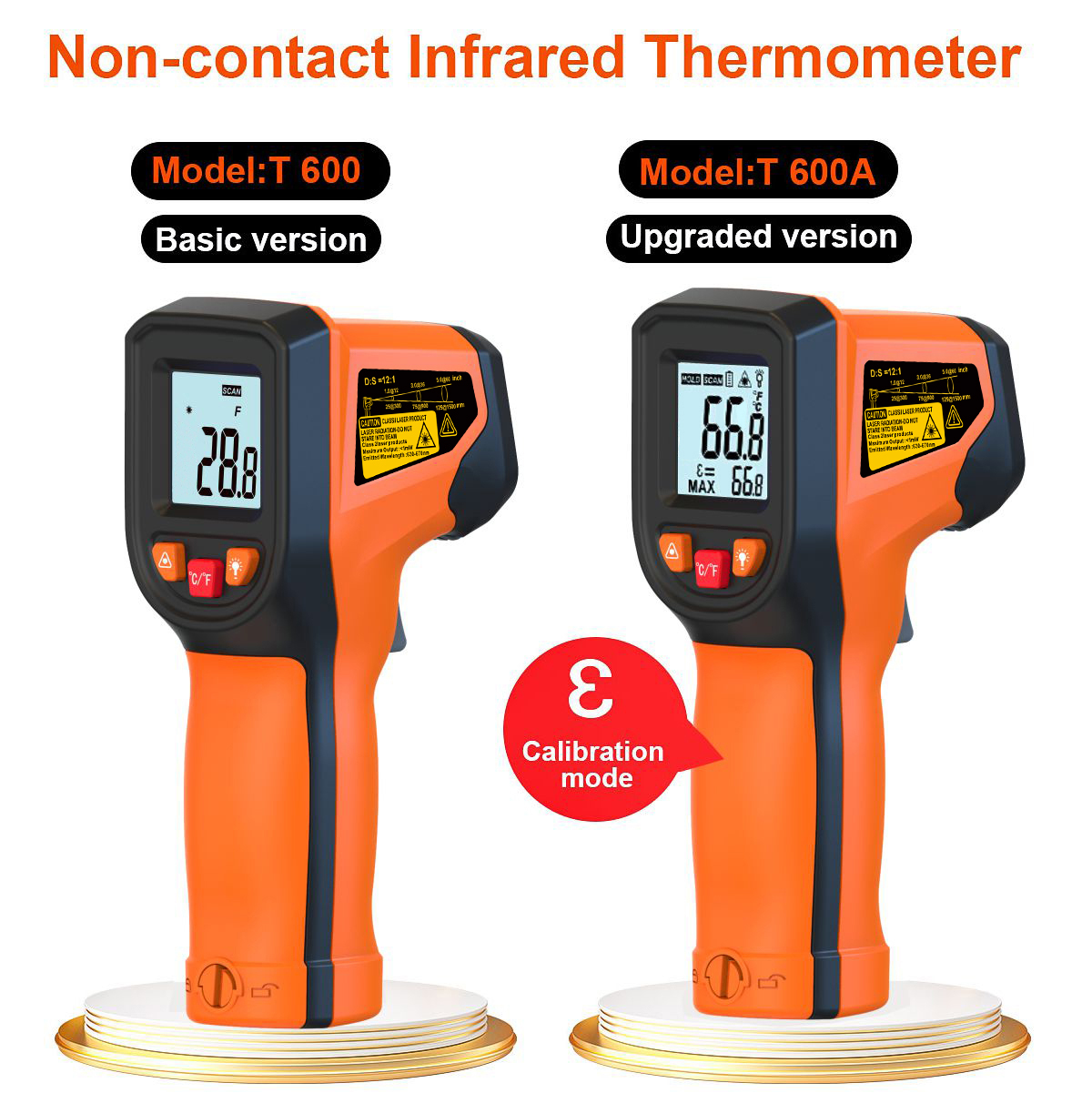 T600 T600A Digital Infrared Th - đánh giá và giá Industrial Laser Thermometer