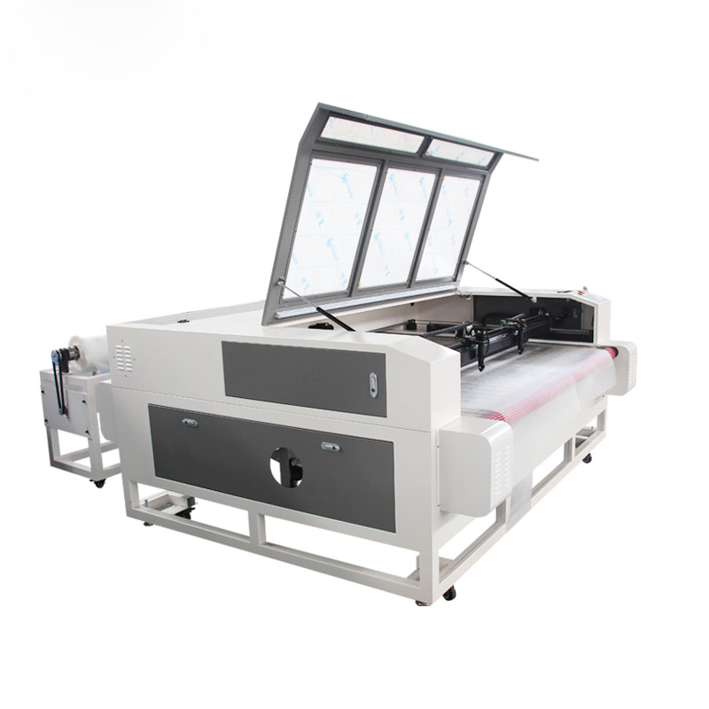 1600*1000 Automatic Apparel In - đánh giá và giá Industrial Laser Fabric Cutting Machine