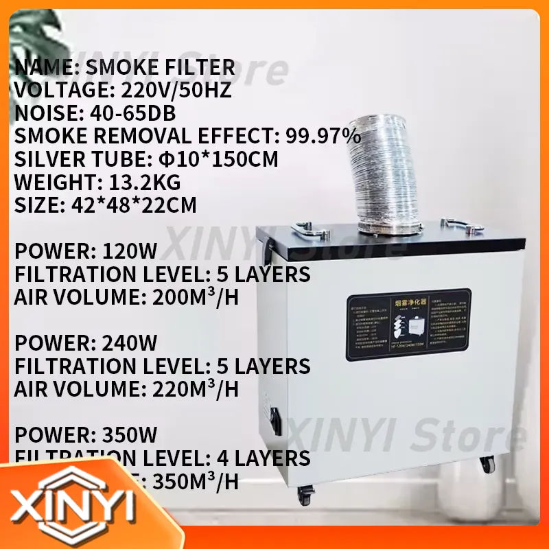 New Style 240W Pure Air Fume E - đánh giá và giá Industrial Laser Marking
